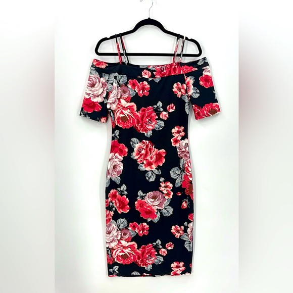 ADC Floral Off Shoulder Dress - Picture 3 of 3